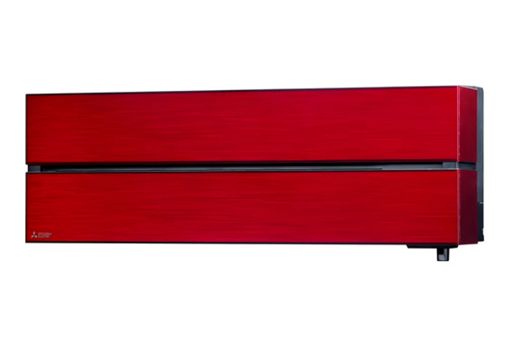 Mitsubishi Electric MSZ-LN indoor unit in Red